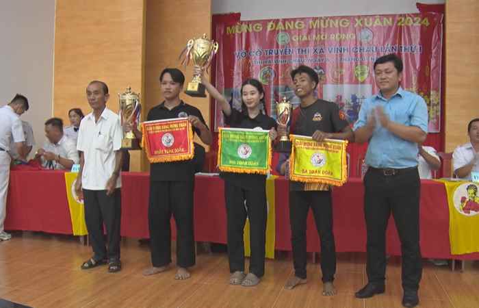 Vĩnh Châu tổ chức Giải Võ cổ truyền mở rộng Mừng Đảng, mừng Xuân Giáp Thìn 2024
